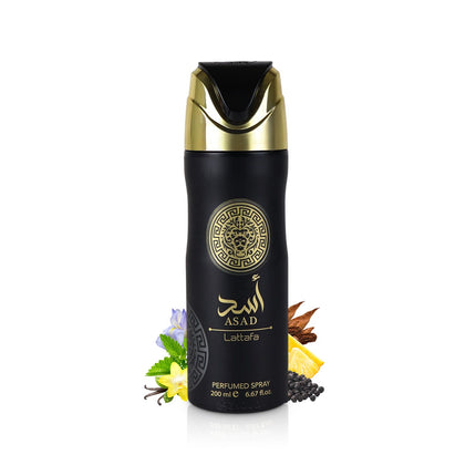 ASAD - LATTAFA - DESODORANTE SPRAY - 200 ML