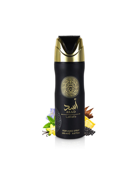 ASAD - LATTAFA - DESODORANTE SPRAY - 200 ML