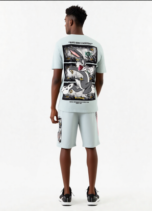 CONJUNTO CORTO BUG BUNNY AZUL