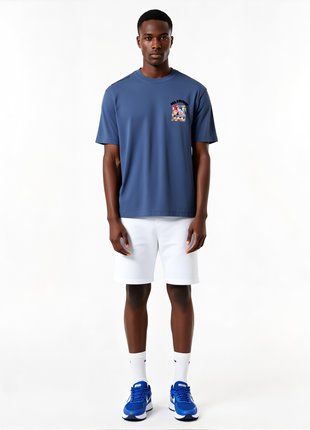 CAMISETA OVERSIDE PALESTINA AZUL